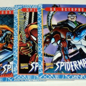 SPIDER-MAN: TEAM METAL - LOTE 3 TRADING CARDS METAL