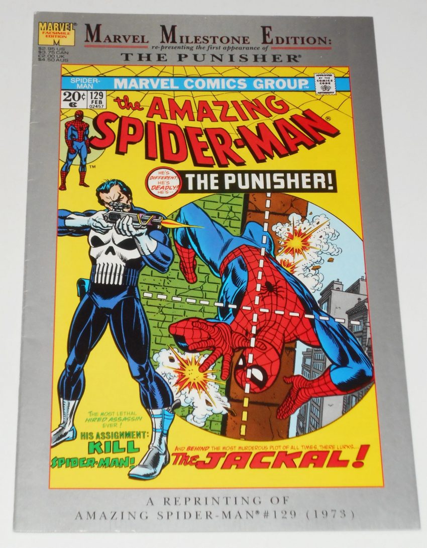 THE AMAZING SPIDER-MAN  #129 (MARVEL MILESTONE EDITION) – PRIMER  APARICIÓN PUNISHER – MARVEL – INGLÉS