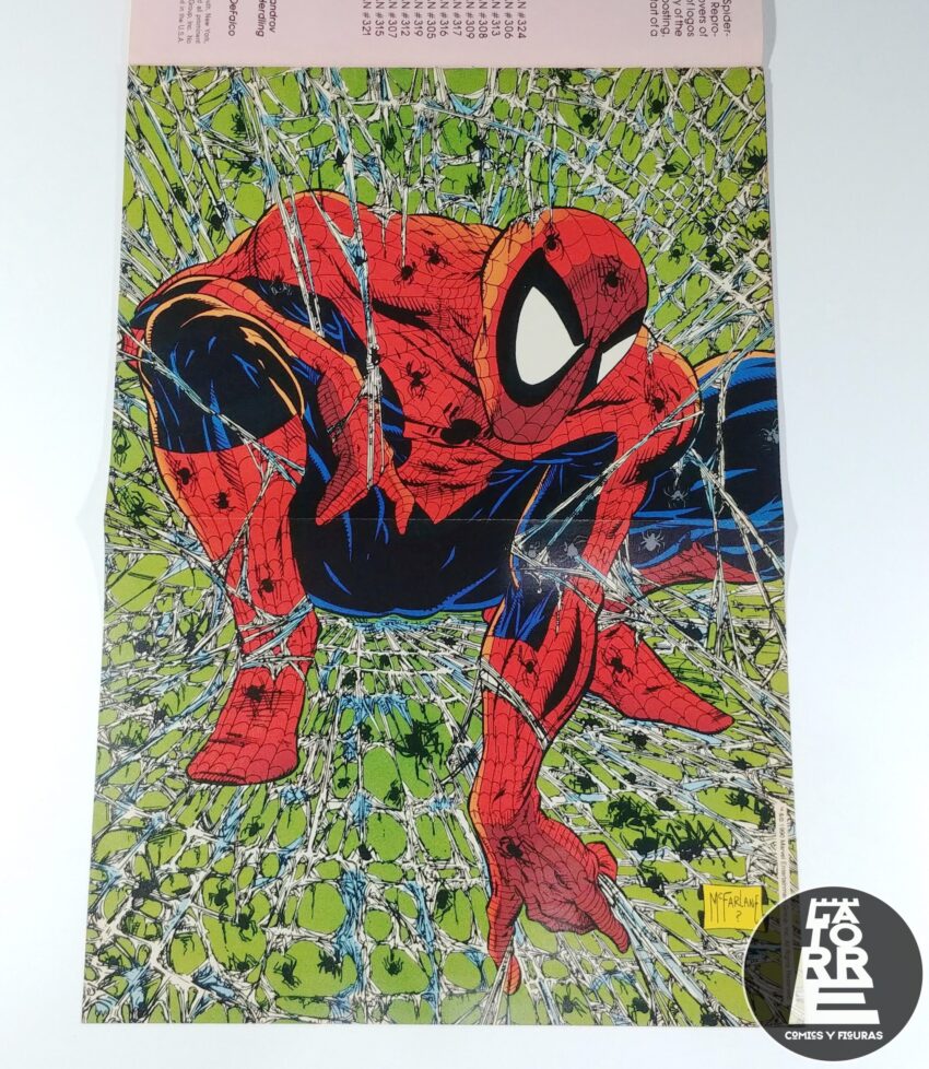 MARVEL POSTER BOOK (AMAZING SPIDER-MAN) – SUPLEMENTO CON 32 POSTERS DE  SPIDER-MAN ILUSTRADOS POR TODD MCFARLANE – MARVEL – INGLÉS