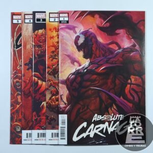 ABSOLUTE CARNAGE - COMPLETO 5 NÚMEROS - MARVEL - INGLÉS