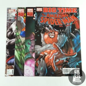 The Amazing Spider-man vol.1 #652 a 654.1 (“big time” completo - 1er app. Agent Venom) - Marvel - Inglés