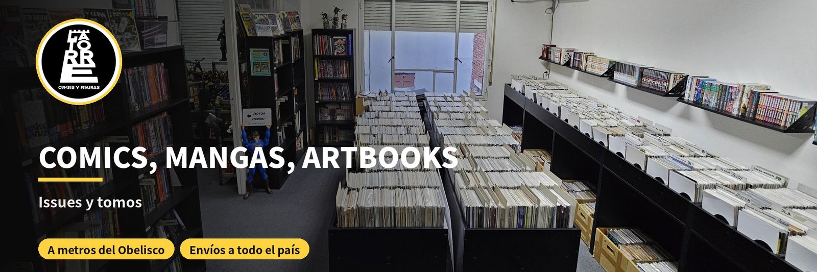 Comics, mangas, artbooks. Issues y tomos. A metros del Obelisco. Envíos a todo el país.